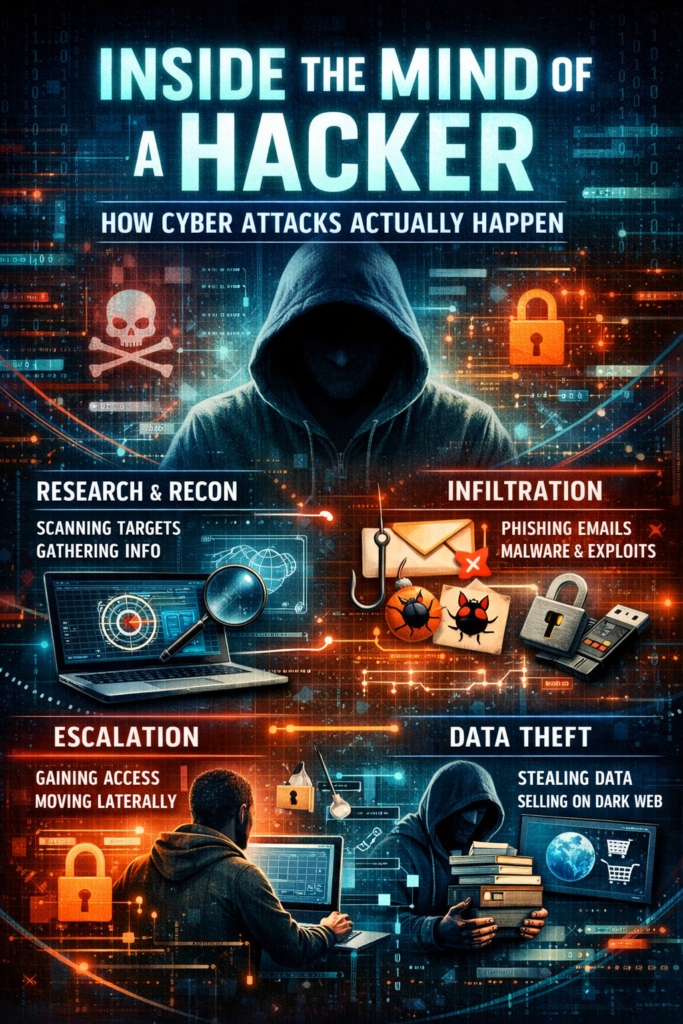 how cyber attacks actually happen
